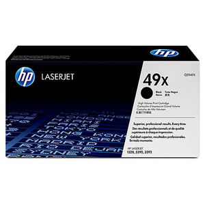 Купить HP 49X (Q5949X) Black Cartridge for HP LaserJet 1160, 3392, 3390, 1320, 6000 p.