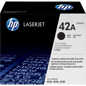 Купить HP 42A (Q5942A) Black Cartridge for HP LaserJet 1240, 4250, 4250N, 4250TN, 4250DTN, 4350, 4350TN, 4350DTN, 4350N, 10000 p.