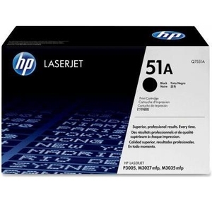 Купить HP 51A (Q7551A) Black Cartridge for HP LaserJet P3005 Series, M3035, M3027, 6500 p.