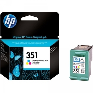 Купить HP 351 (CB337EE) Tri-color Ink Cartridge for HP DESKJET D4260, D4360 OFFICEJETJ5730, J5780, J5785, J4610, J6415, J6424, PHOTOSMART C4205, C4270, C4272, C4280, C4340, C4380, C4390, C4424, C4472, 170 p.