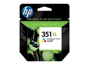 Купить HP 351XL (CB338EE) Tri-color Ink Cartridge Vivera Ink for HP DeskJet D4263, HP Photosmart C4343, HP OfficeJet J5783, HP DeskJet D4363, HP OfficeJet J6413, HP Photosmart D5363, HP Photosmart C5283, HP Photosmart C4283, HP Photosmart C4473, HP Photosmart C4583, HP Photosmart C4273, 580 p.