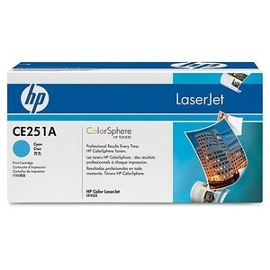 Купить HP 504A (CE251A) Cyan Cartridge for HP LaserJet CP3525, CP3525n, CP3525dn, CP3525x, CM3530, CM3530fs, 7000 p.