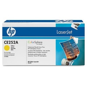 Купить HP 504A (CE252A) Yellow Cartridge for HP LaserJet CP3525, CP3525n, CP3525dn, CP3525x, CM3530, CM3530fs, 7000 p.