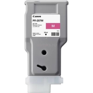 Купить Ink Cartridge Canon PFI-207 M, magenta, 300ml for iPF680,685,780,785