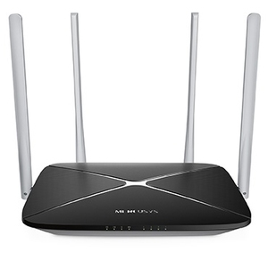 Купить MERCUSYS AC12  AC1200 Dual Band Wireless Router, 867Mbps at 5Ghz + 300Mbps at 2.4Ghz, 802.11ac/a/b/g/n, 1 WAN + 4 LAN, 4 external antennas