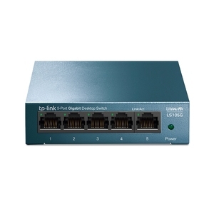 Cumpăra TP-LINK LS105G  5-port Gigabit Switch, 5 10/100/1000M RJ45 ports, steel case, LiteWave, Green Technology