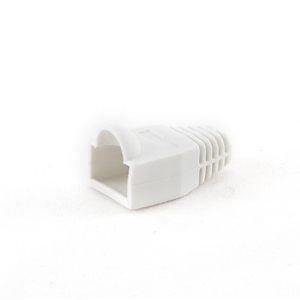 Купить Boot cap for RJ-45 BT5WH/100, Strain relief (boot cap), white, 100 pcs per bag