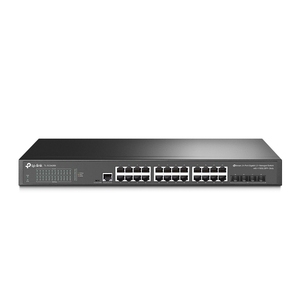 Cumpăra TP-LINK TL-SG3428X  24-Port Gigabit L2+ Managed Switch, 24-Port Gigabit L2+ Managed Switch with 4 10GE SFP+ Slots, 10G Lightning-Fast Uplink, STP/RSTP/MSTP, IGMP V1/V2/V3 Snooping, 802.1P Qos, Rate Limiting, Port Trunking, Port Mirroring, SNMP, RMON