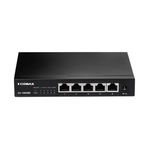 Купить EDIMAX GS-1005BE, 5-Port 2.5 Gigabit Switch, 5 x 2.5 Gigabit LAN ports with full-duplex and 12K jumbo frames support, Quiet Fanless, Flexible Wall-Mount Desig, Steel case